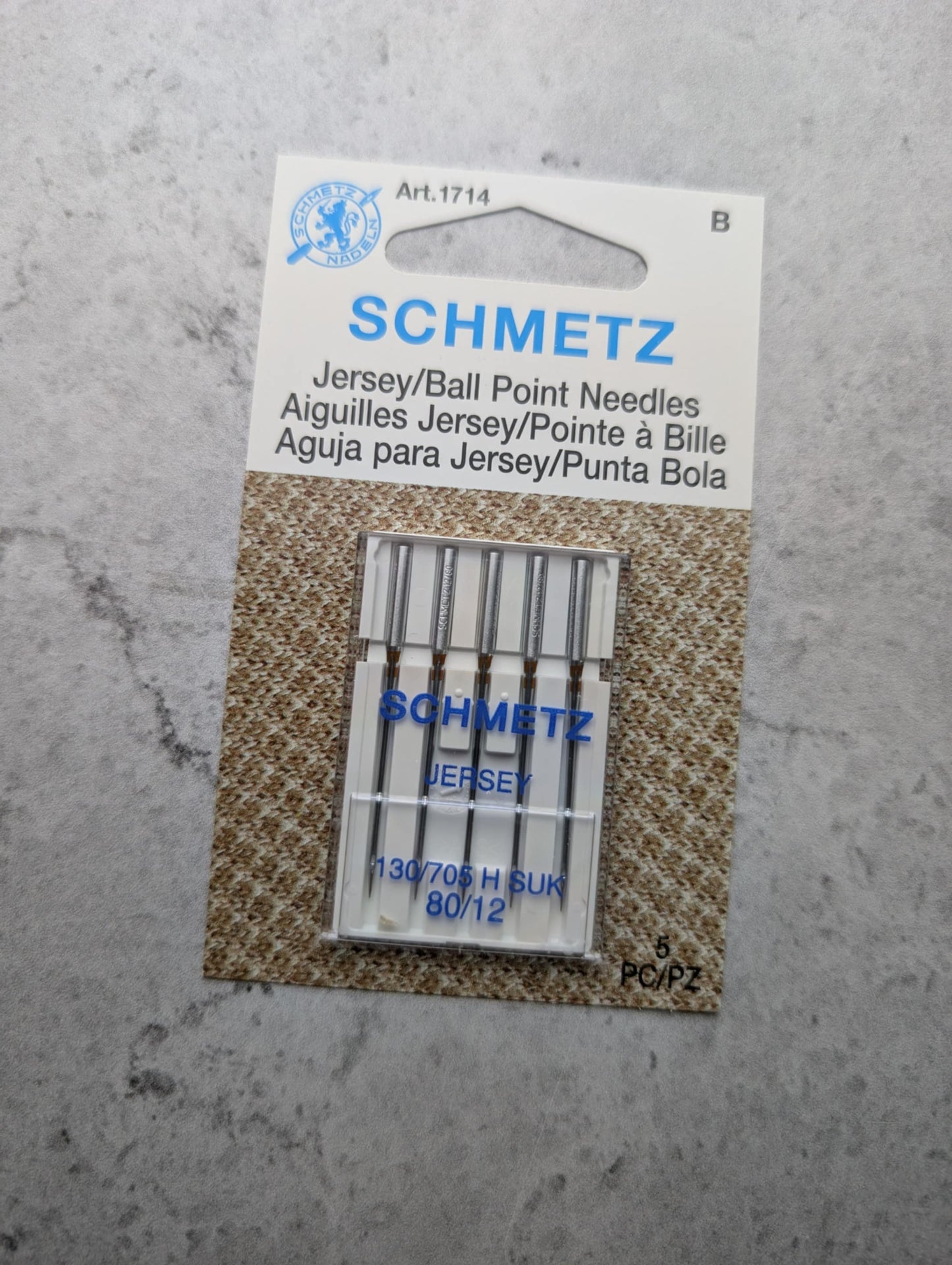 Aiguille Ballpoint 80/12