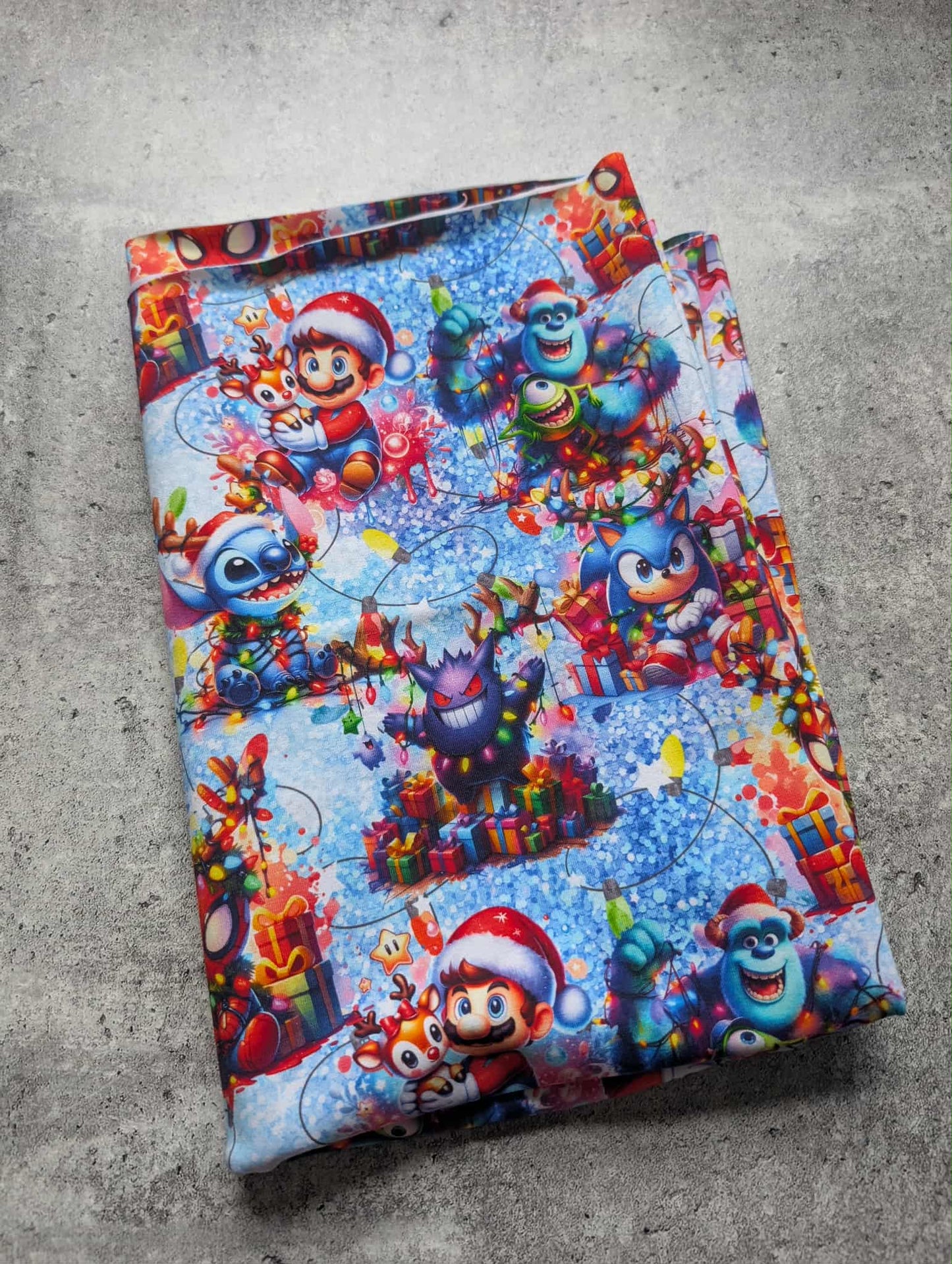 Disney noël (1/2m) coton spandex 220