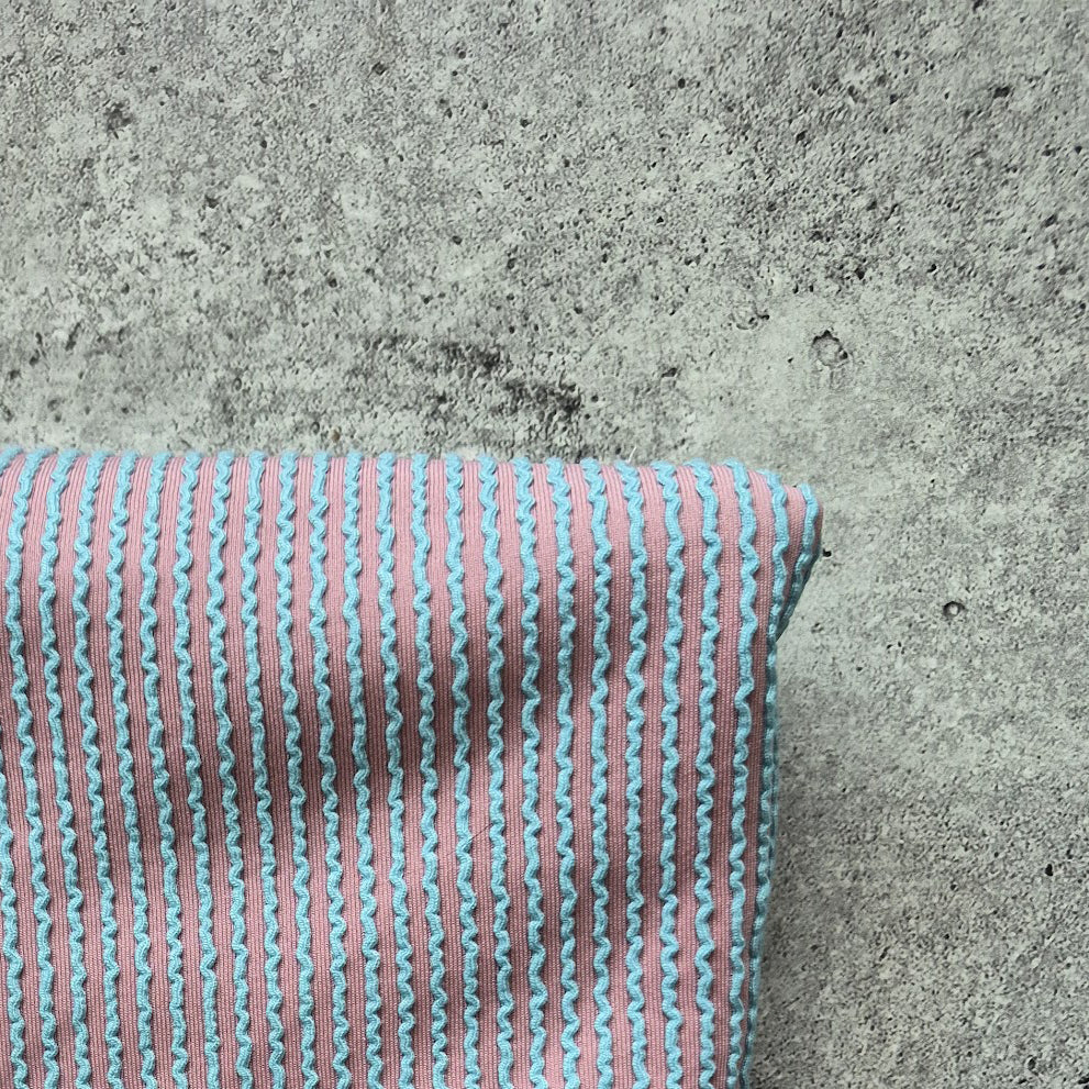Rose et bleu (1m)