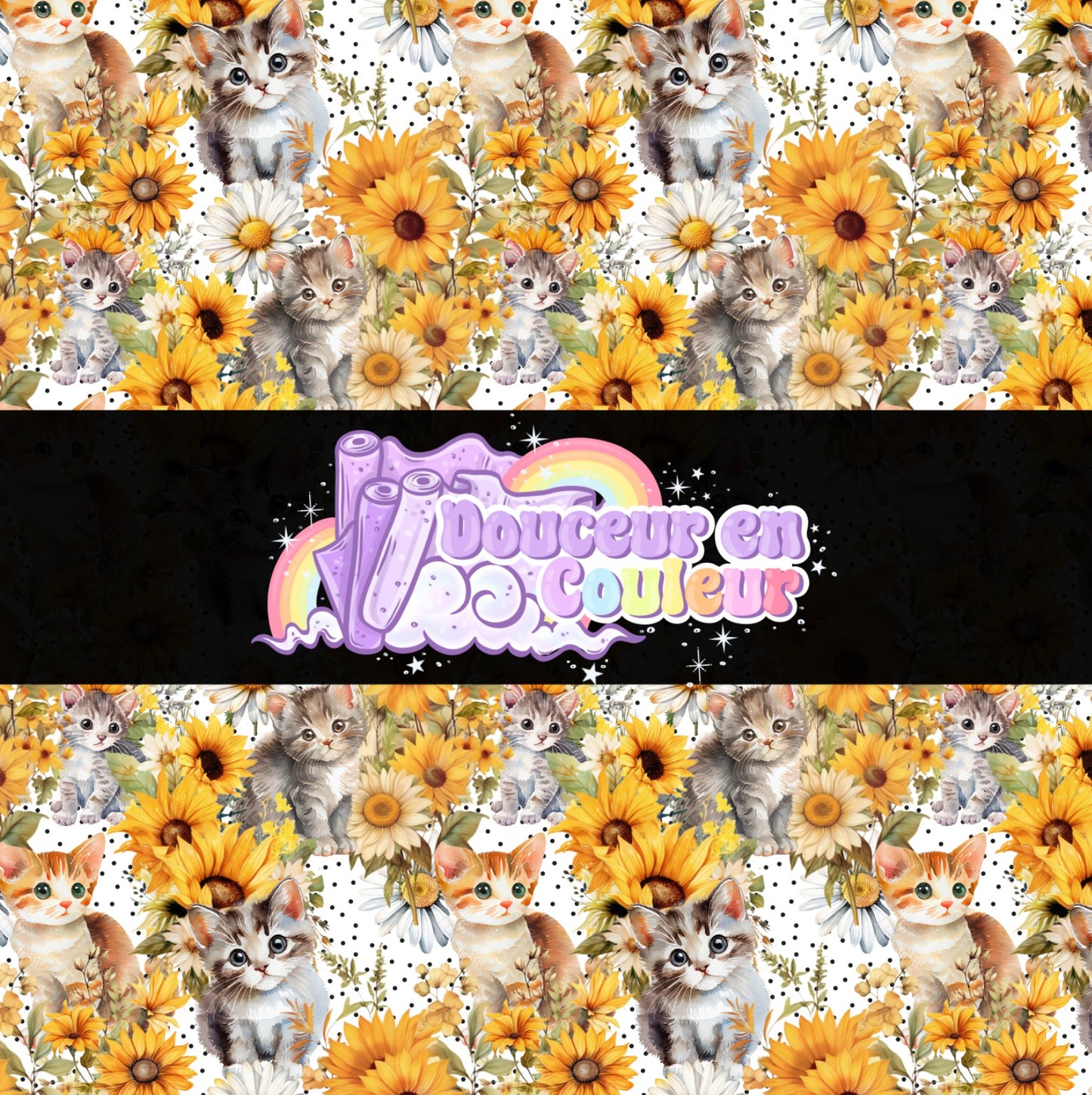 Chat tournesol