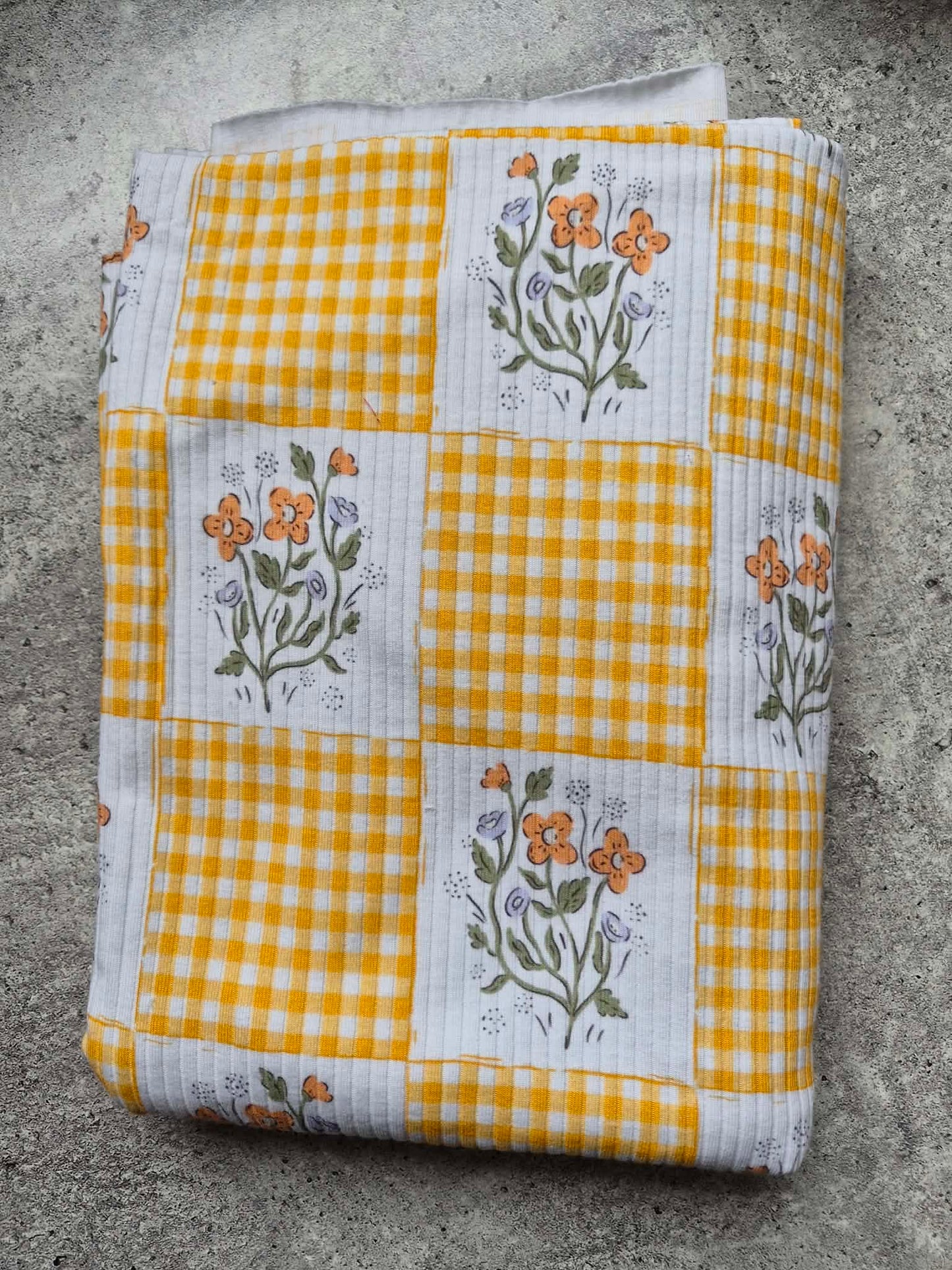 Fleurit carré (1m) RIB COTON
