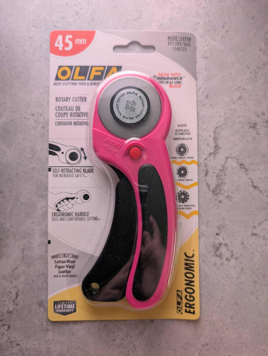 Couteau rotatif OLFA 45mm