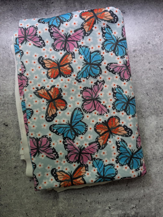 Papillon fleurit (1m) POLYESTERE GAUFFRÉ