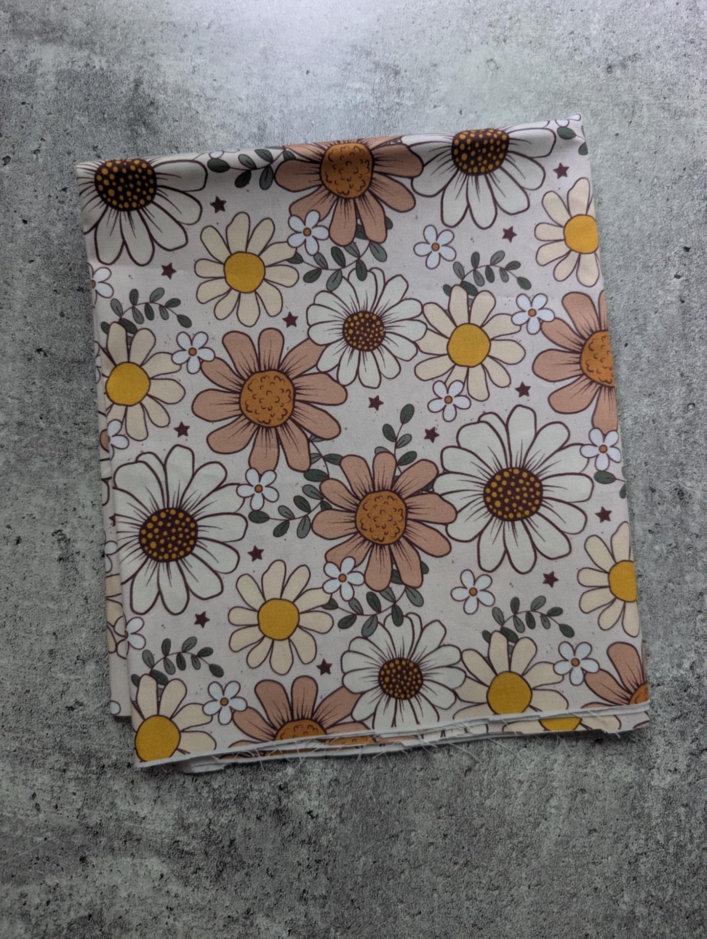 Fleurit beige (17'') COTON TISSÉ