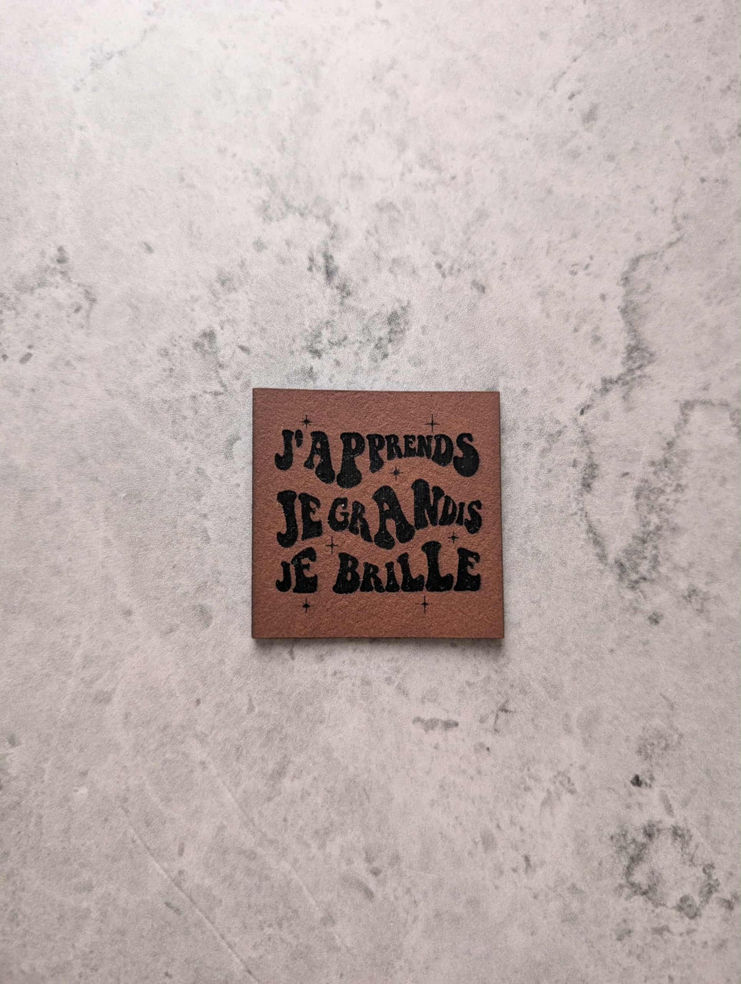 J'apprends je grandis je brille