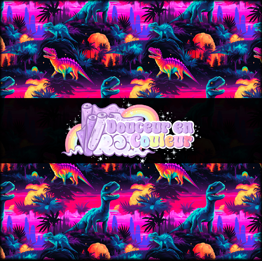 Neon dino