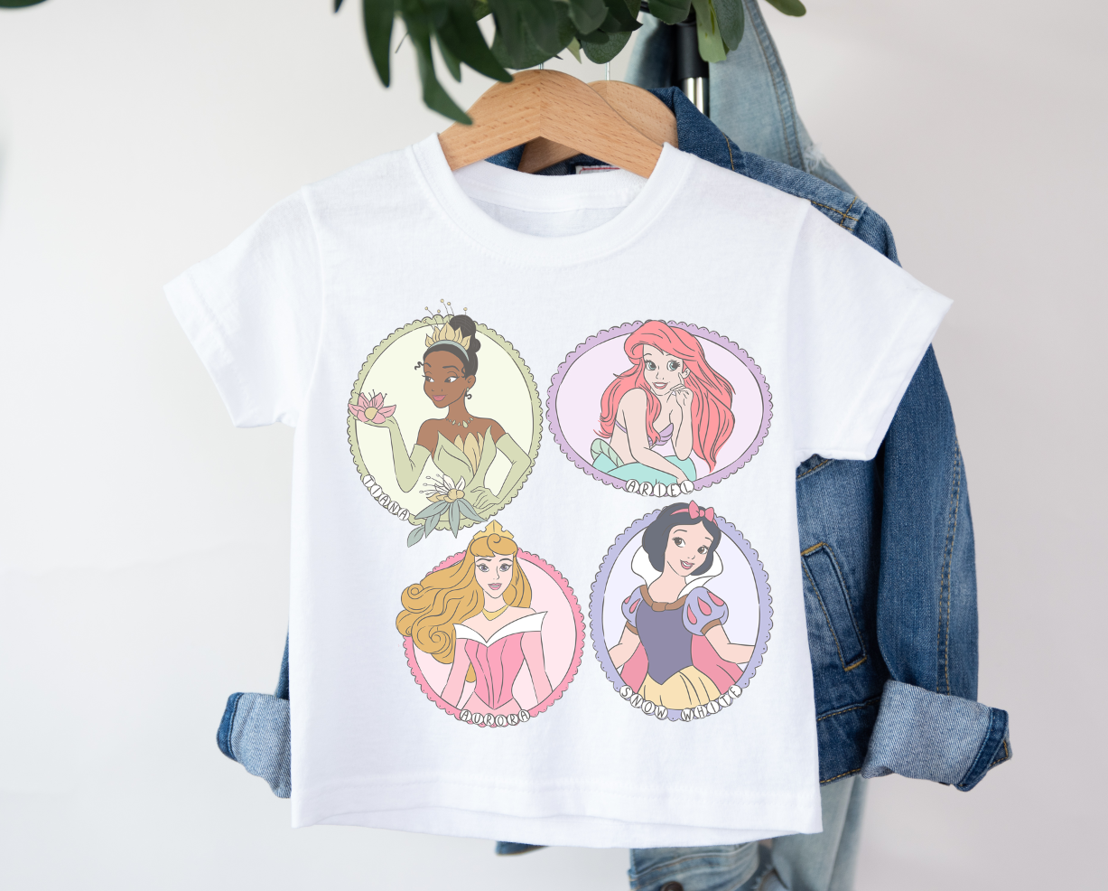 DTF 4 princesses