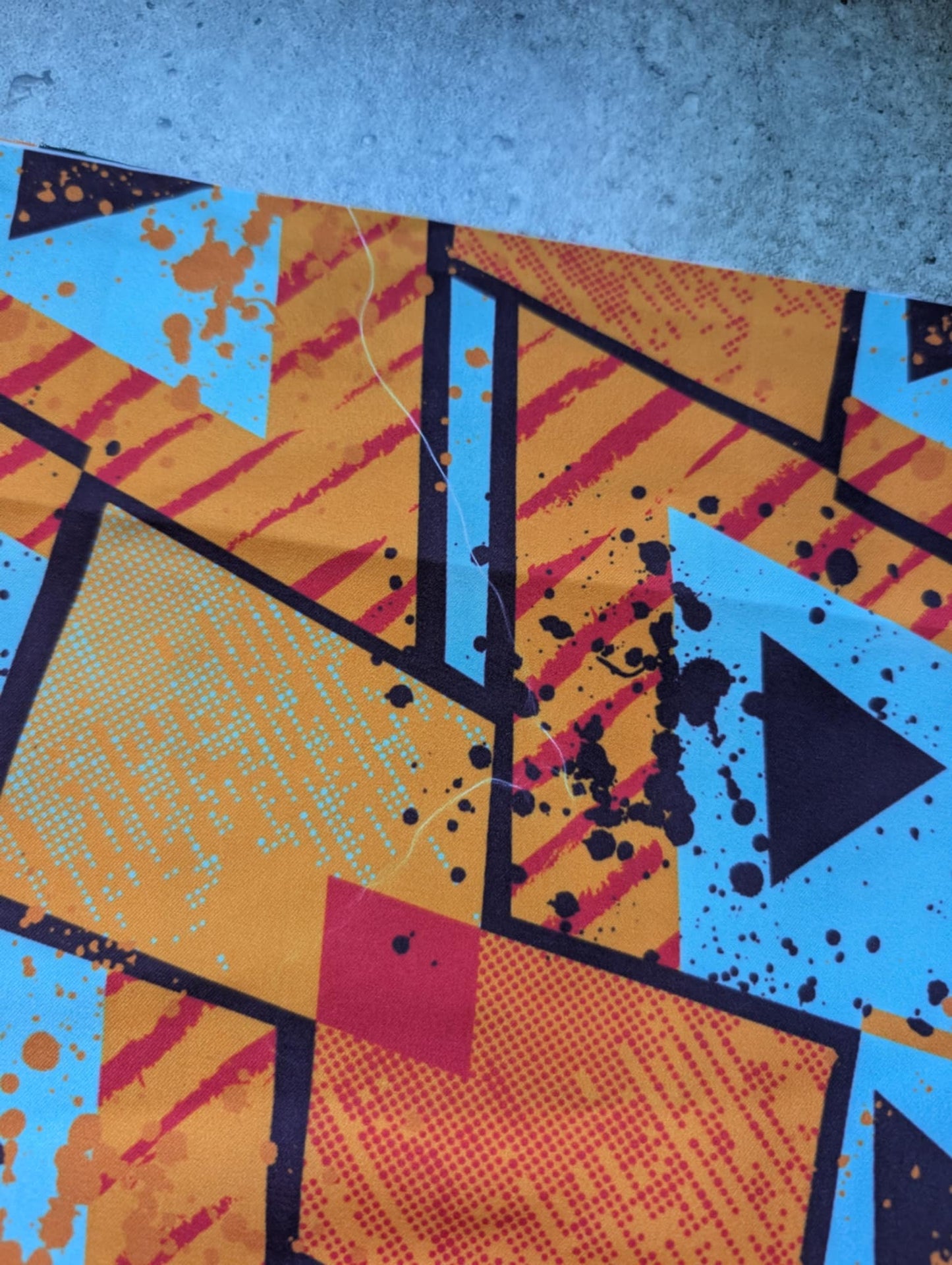 abstrait orange (19'') RABAIS
