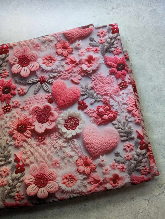 Fleur et coeur (1m)