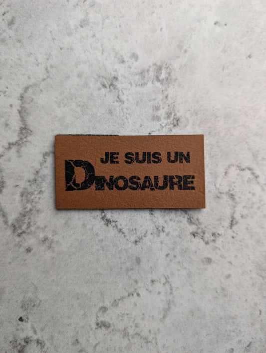 Je suis un dinosaure