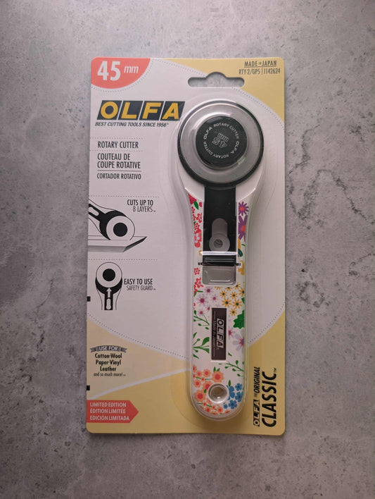 Couteau rotatif OLFA 45mm ÉDITION LIMITÉ