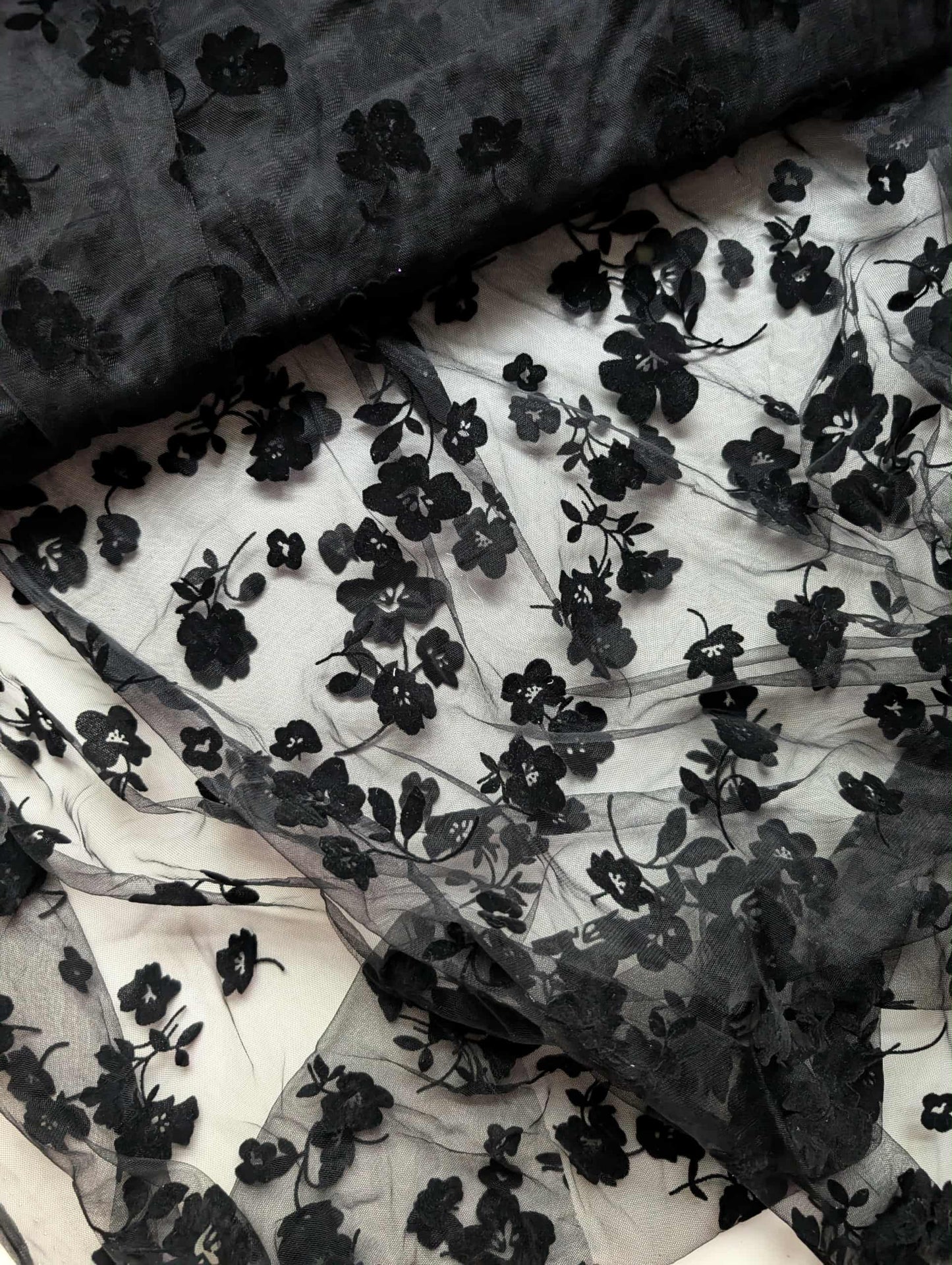 Fleurit noir (au demi-mètre)