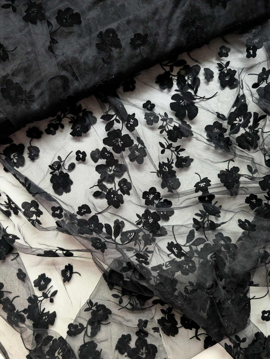 Fleurit noir (au demi-mètre)