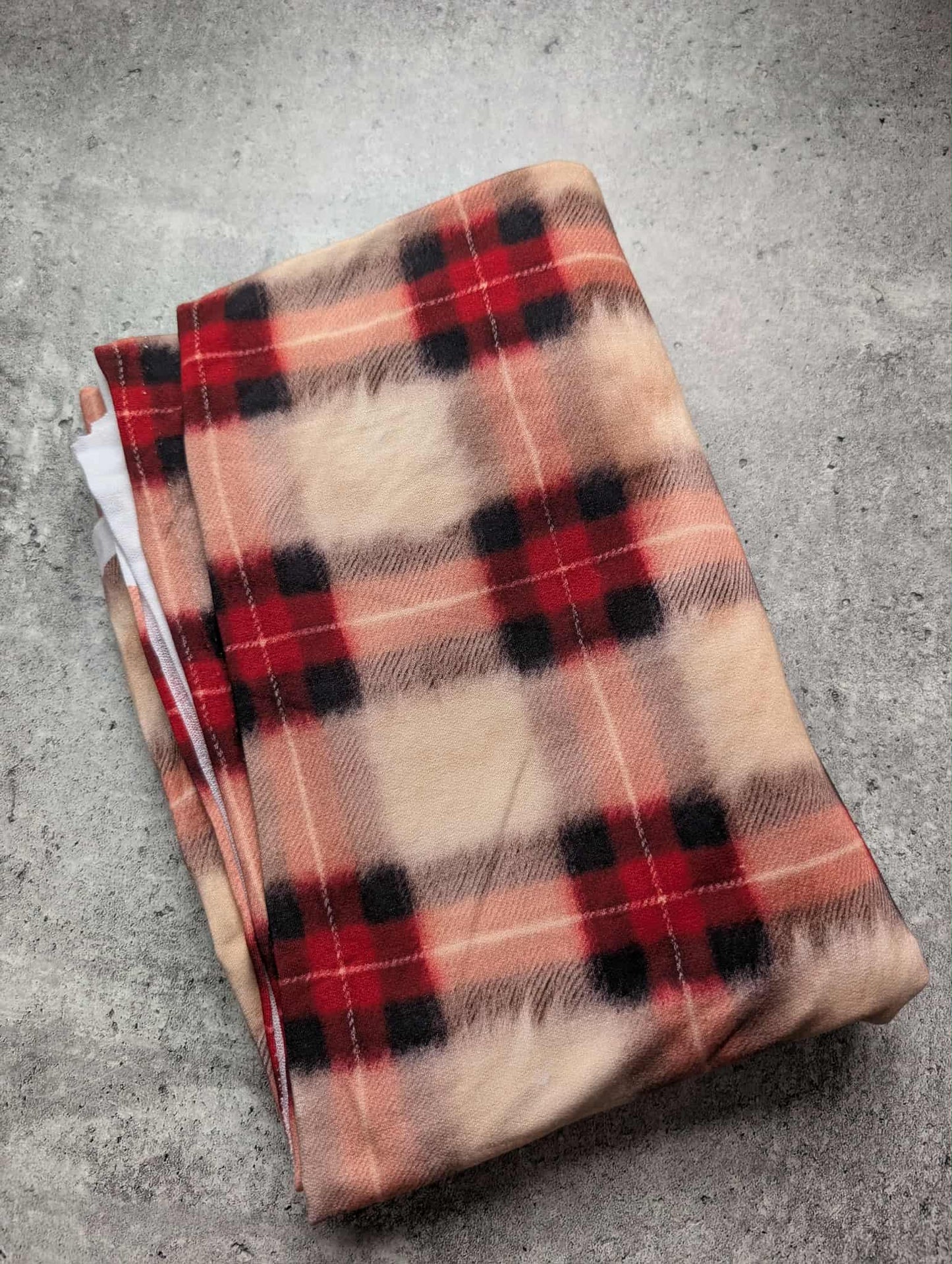 Plaid (1m) bambou french terry