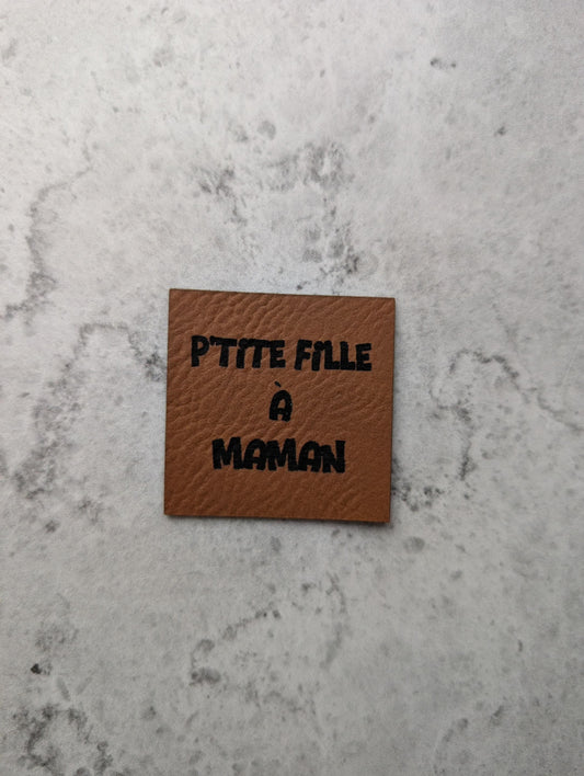 P'tite fille à maman