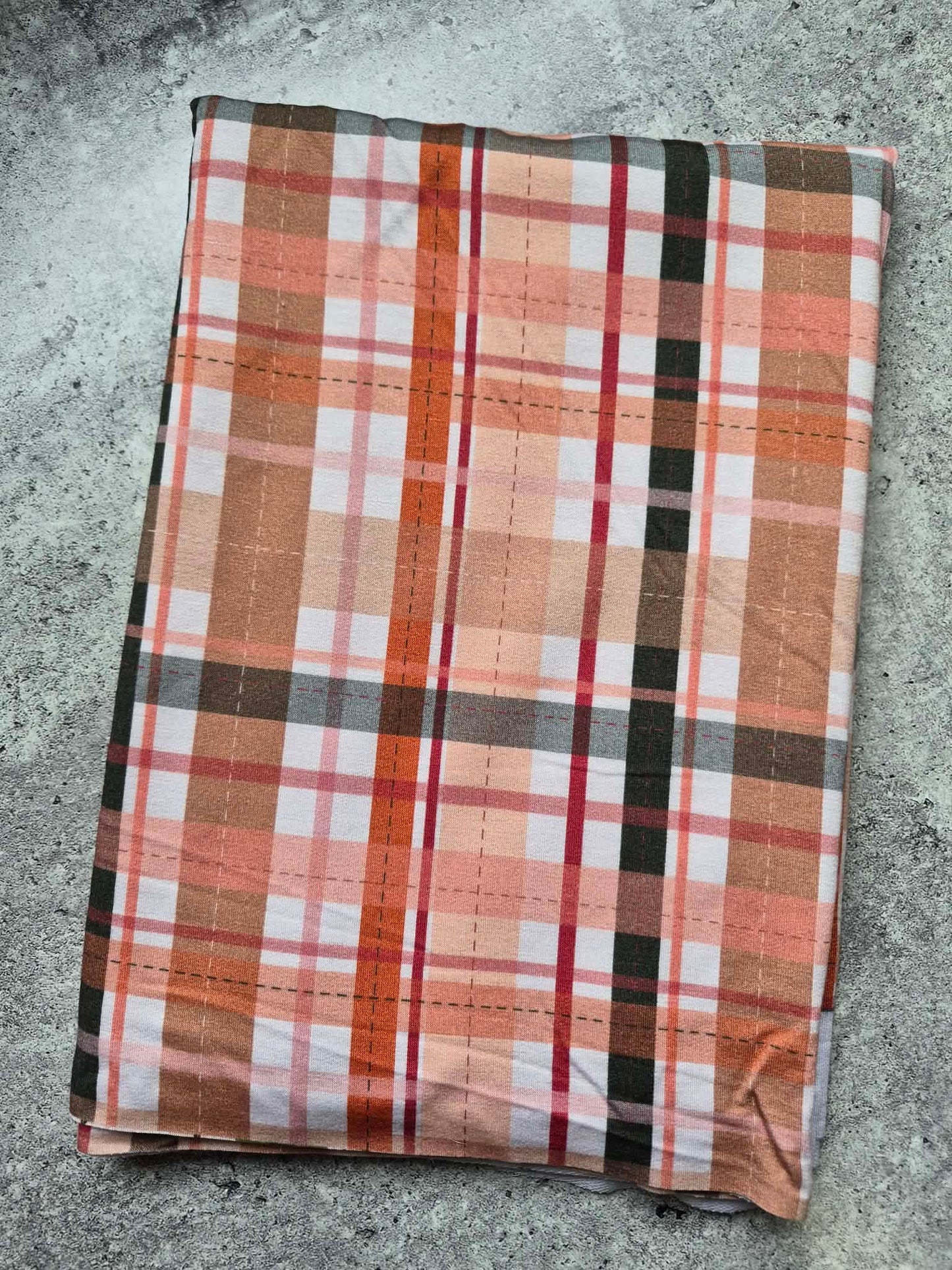 Plaid (22'') FRENCH TERRY BAMBOU