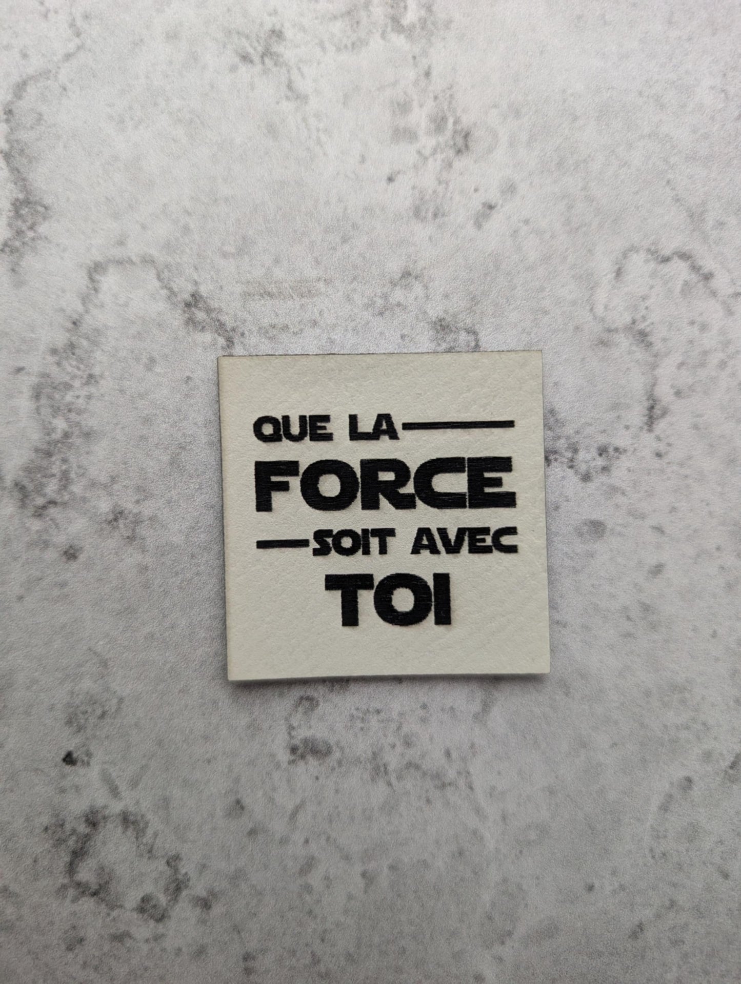Que la force soit avec toi