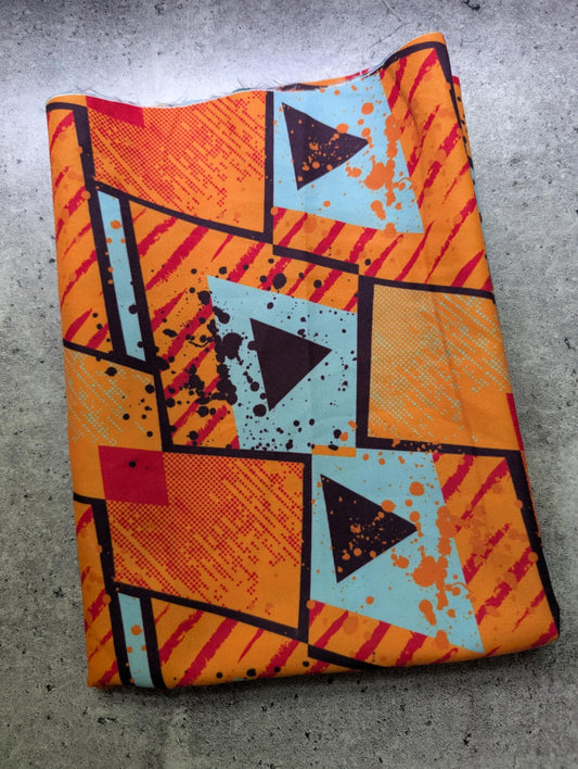 Abstrait orange (18'') BOARDSHORT