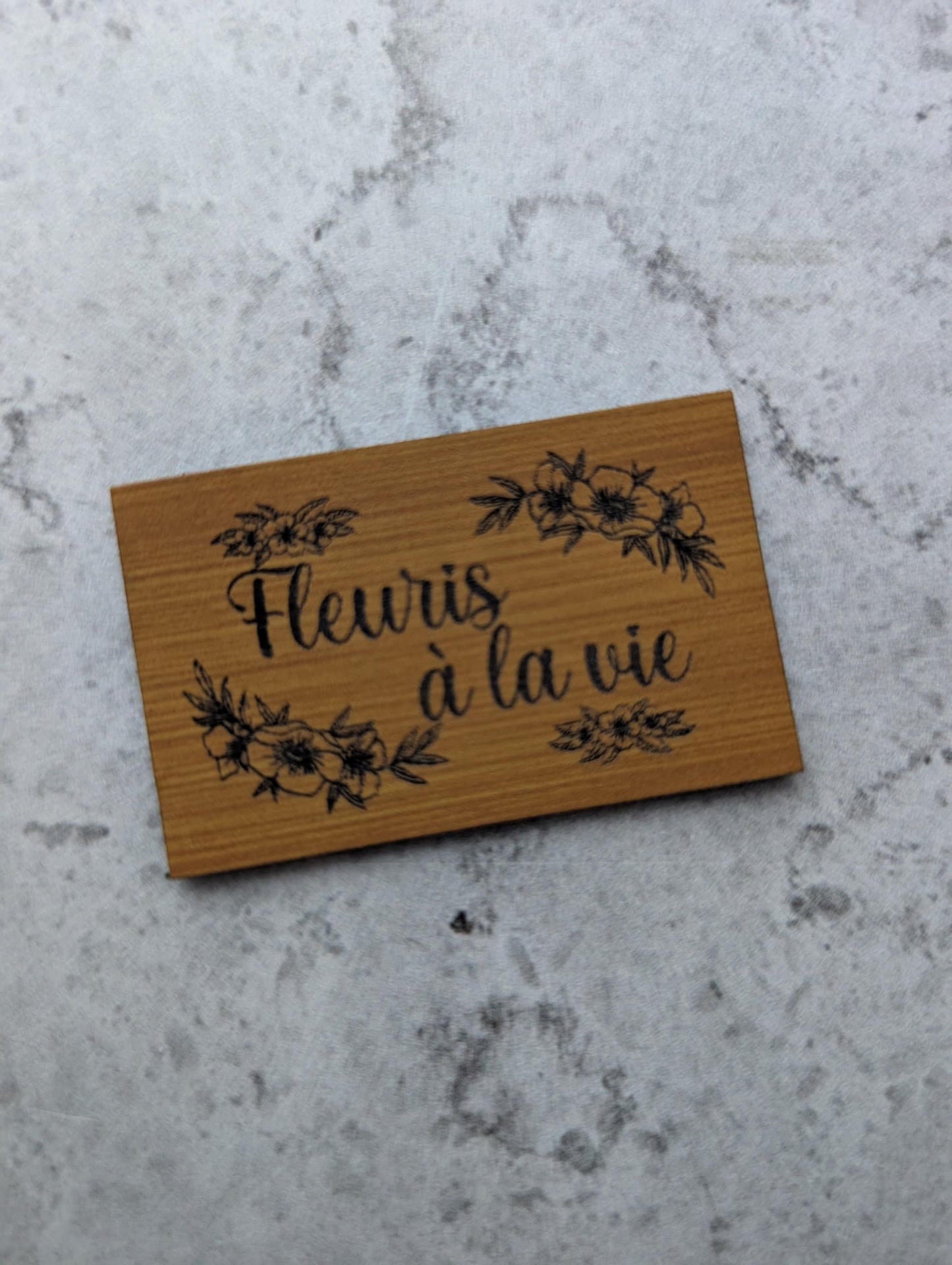 Fleuris à la vie