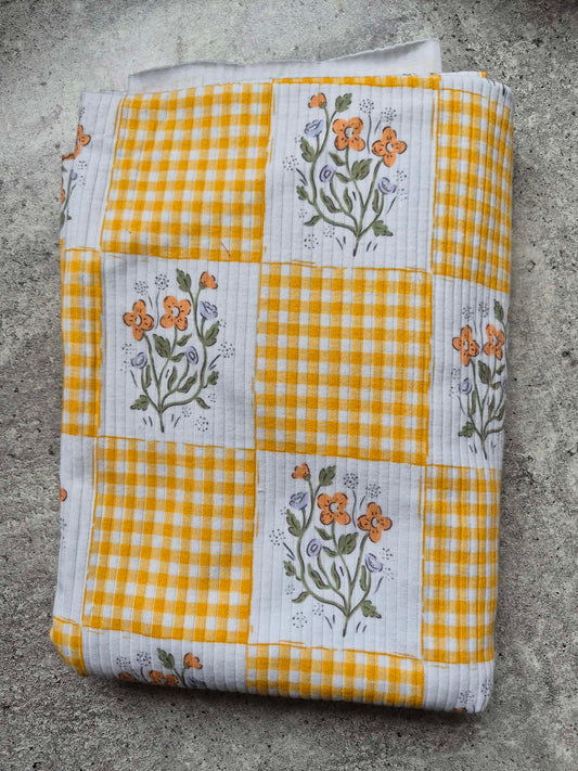 Fleurit carré (1m) RIB COTON