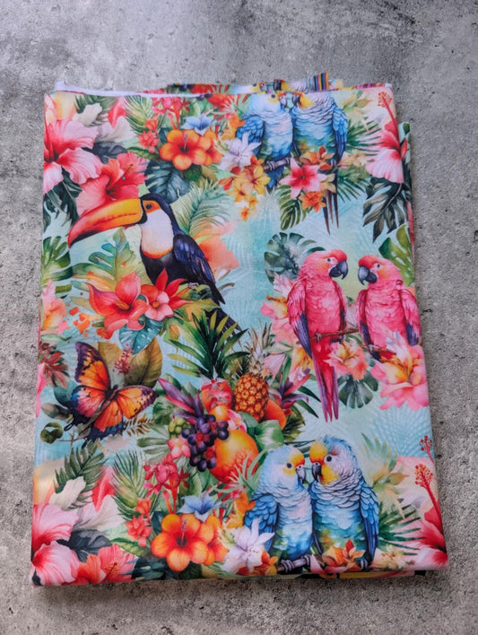 Oiseaux tropicaux (1/2m)
