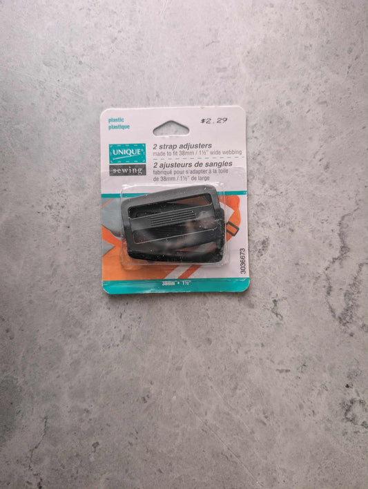 2 sangles ajustables 38mm (1,5'')