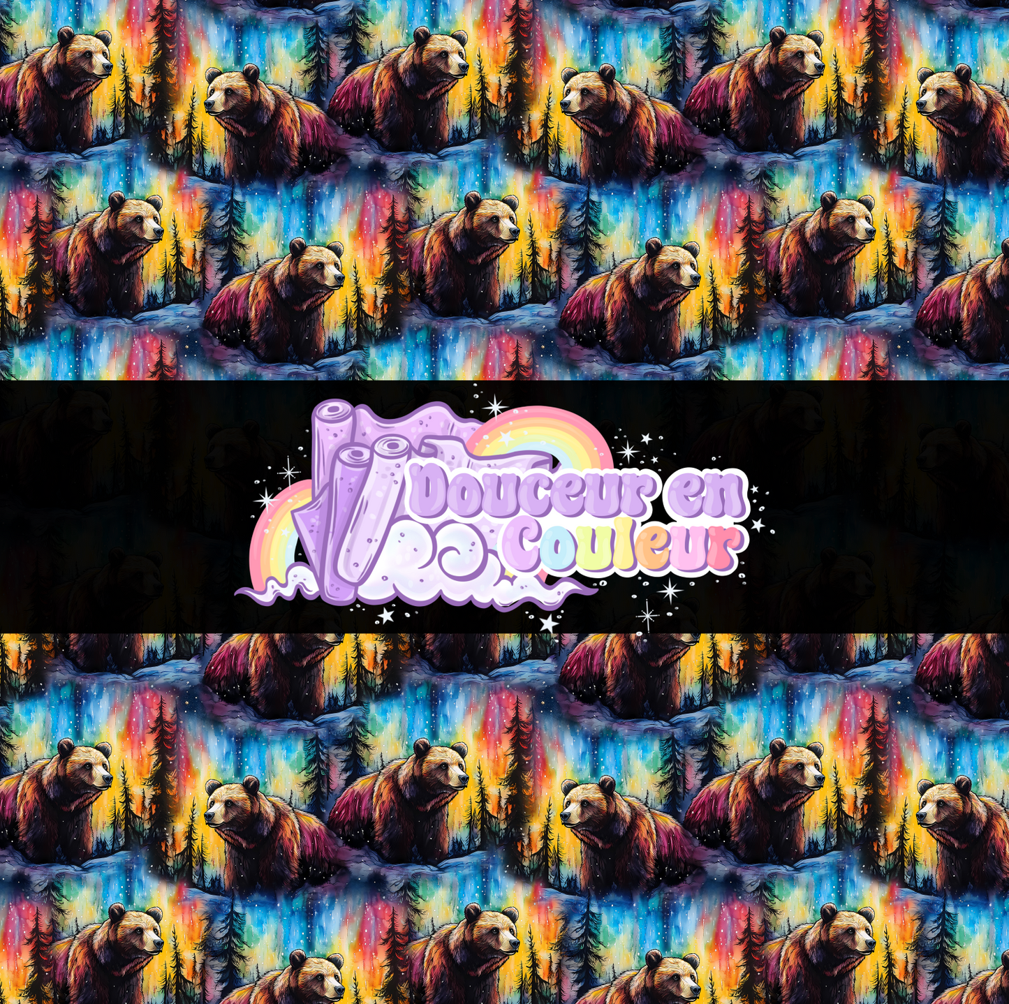 Ours coloré