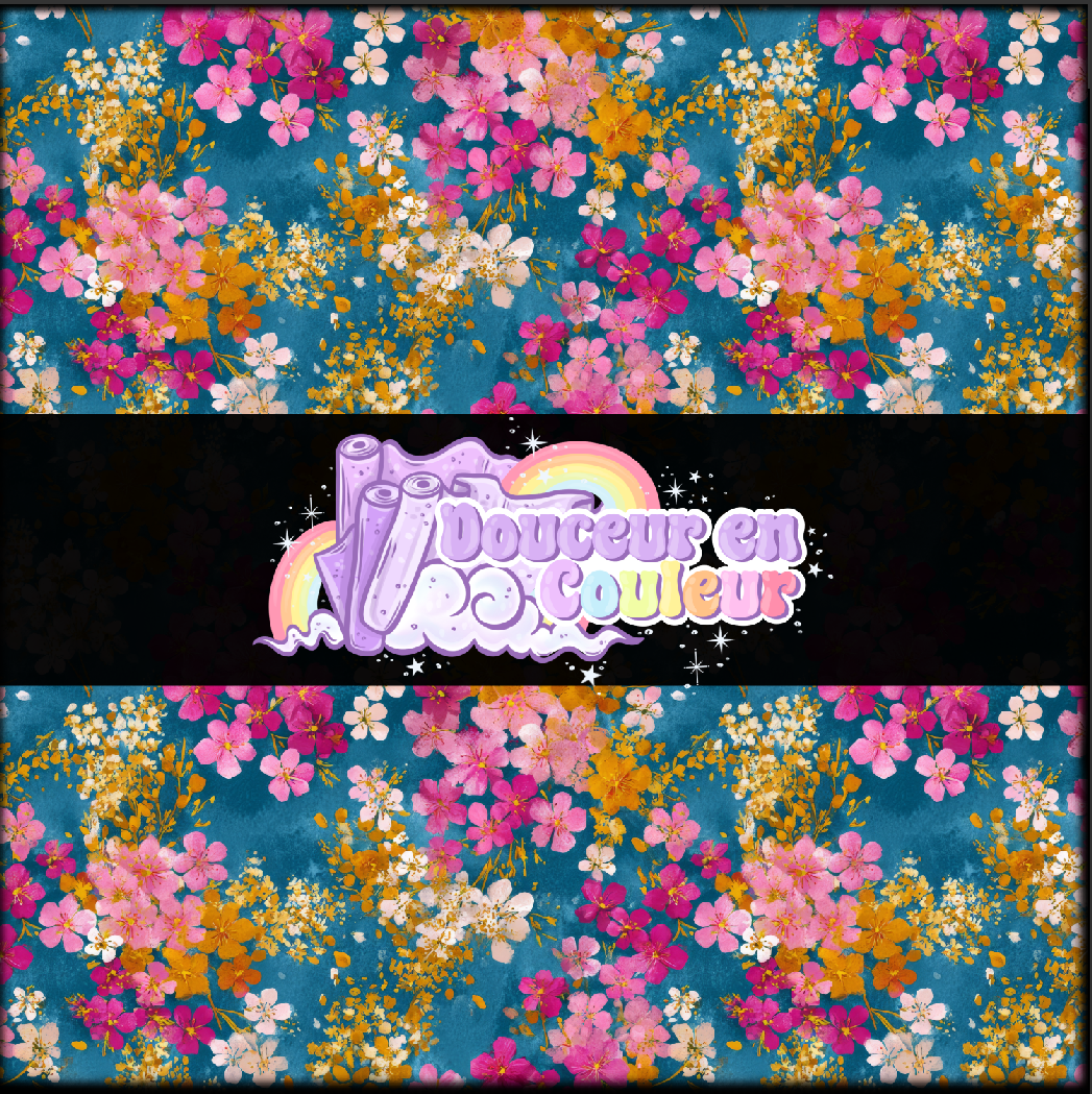Golden floral