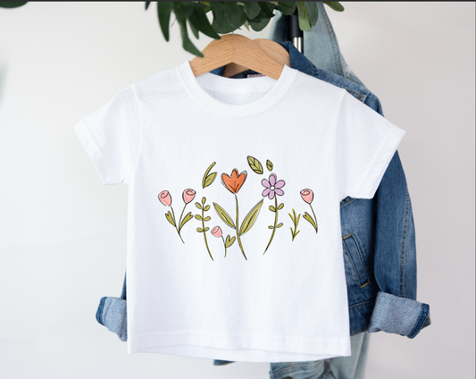 DTF petites fleurs