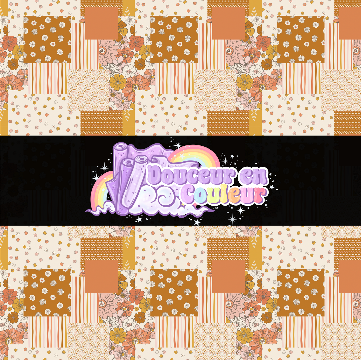 Patchwork fleurit