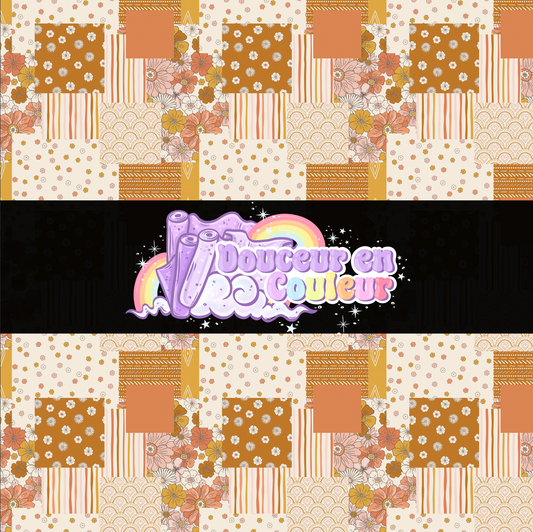 Patchwork fleurit