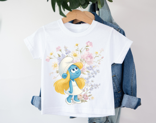 DTF fille bleue