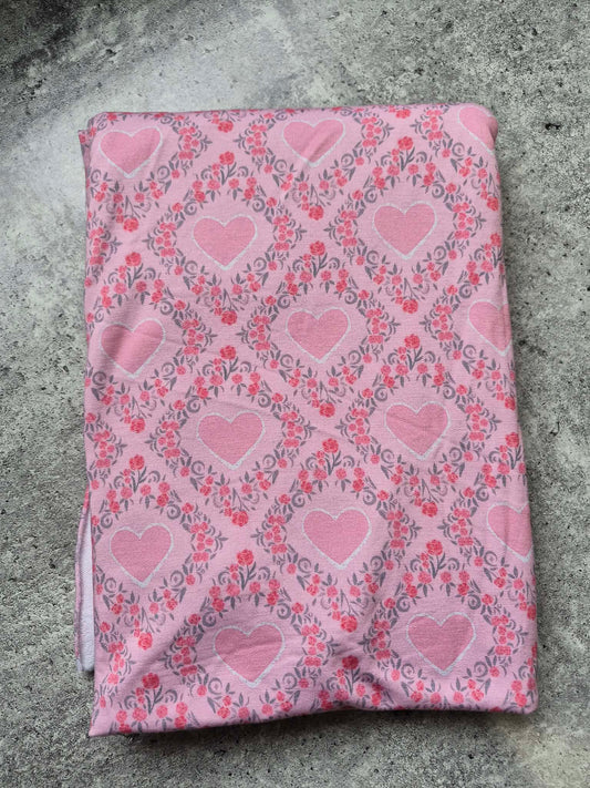 Coeur losange (1m) FRENCH TERRY BAMBOU