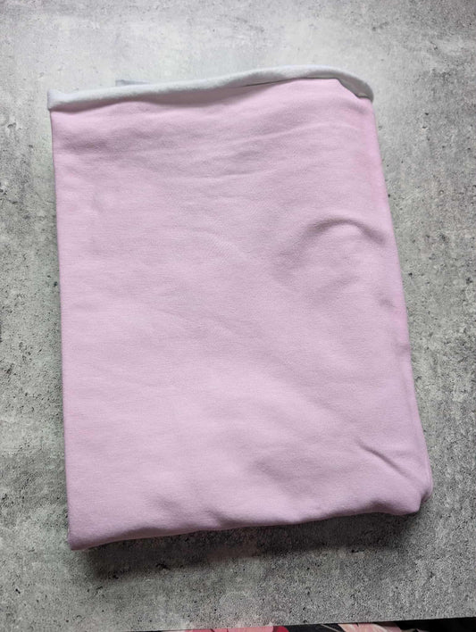 Rose (1/2m) french terry brossé