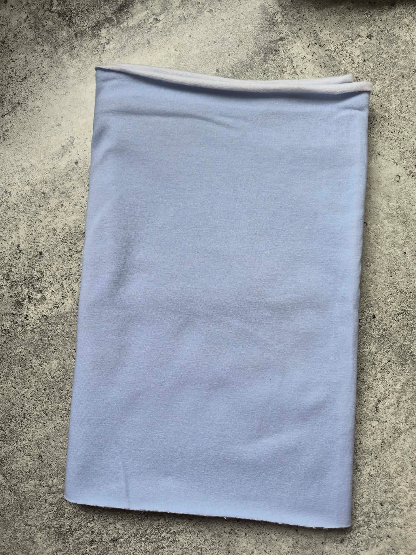 Bleu imprimé uni (13'' et 29'') french terry brossé