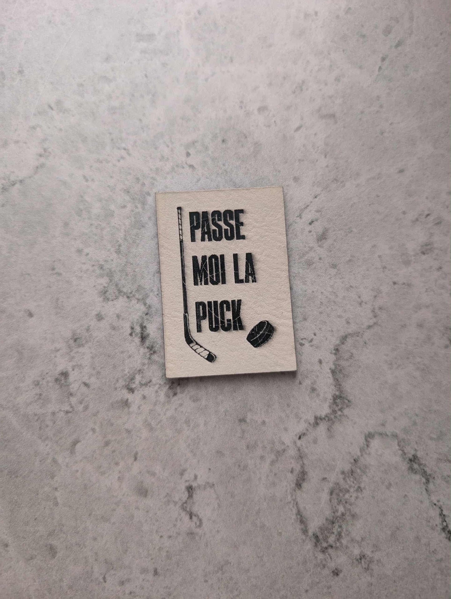 Passe moi la puck