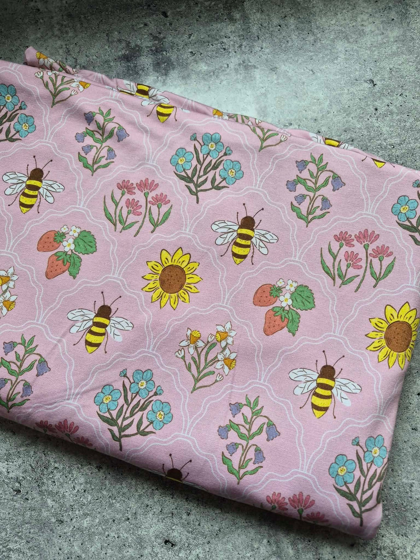 Printemps (2,5m) FRENCH TERRY BAMBOU