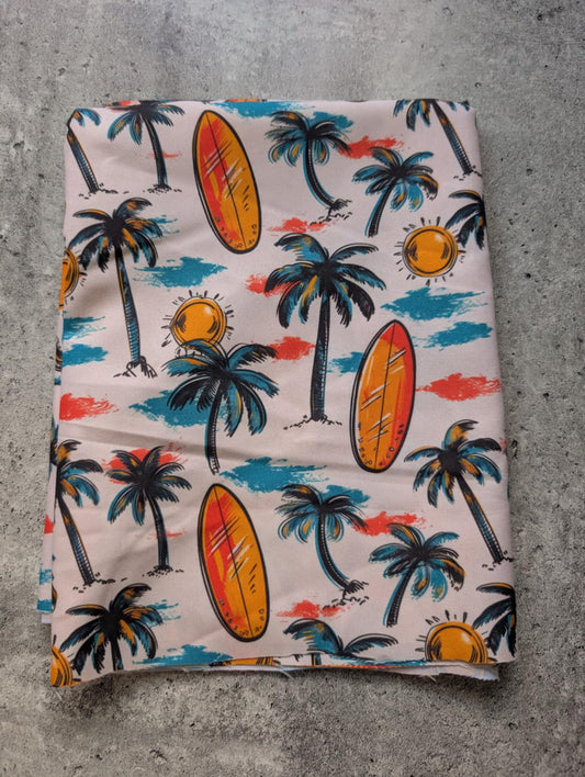 Surf et palmier (19'')