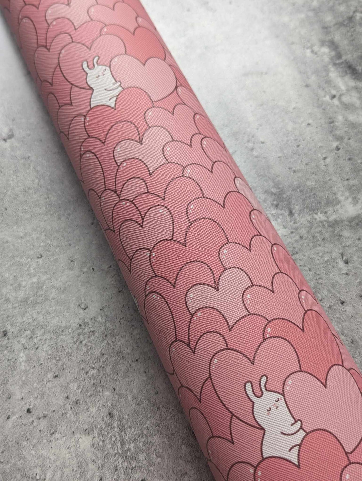 Lapin coeur (1/2m)